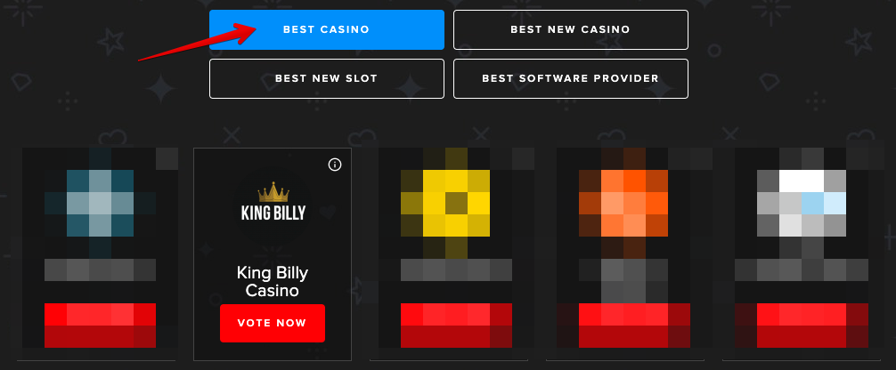 Vote for your King!