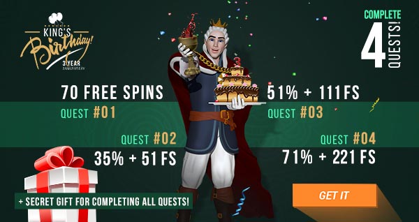 KING'S BIRTHDAY