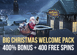 400% Bonus + 400 Free Spins!