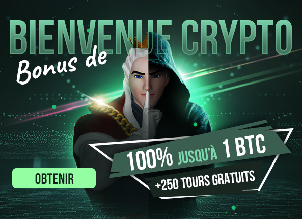 BONUS DE BIENVENUE CRYPTO 
